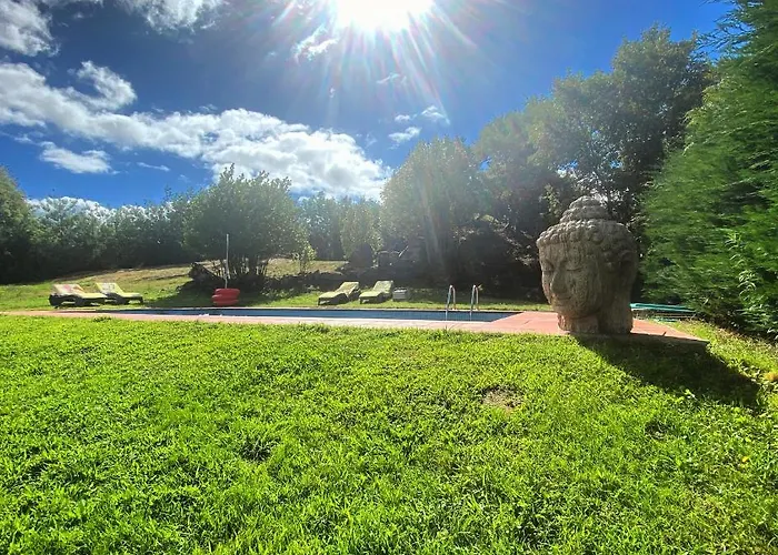 Casa De Campo Con Piscina, Entera O Por Amoeiro
